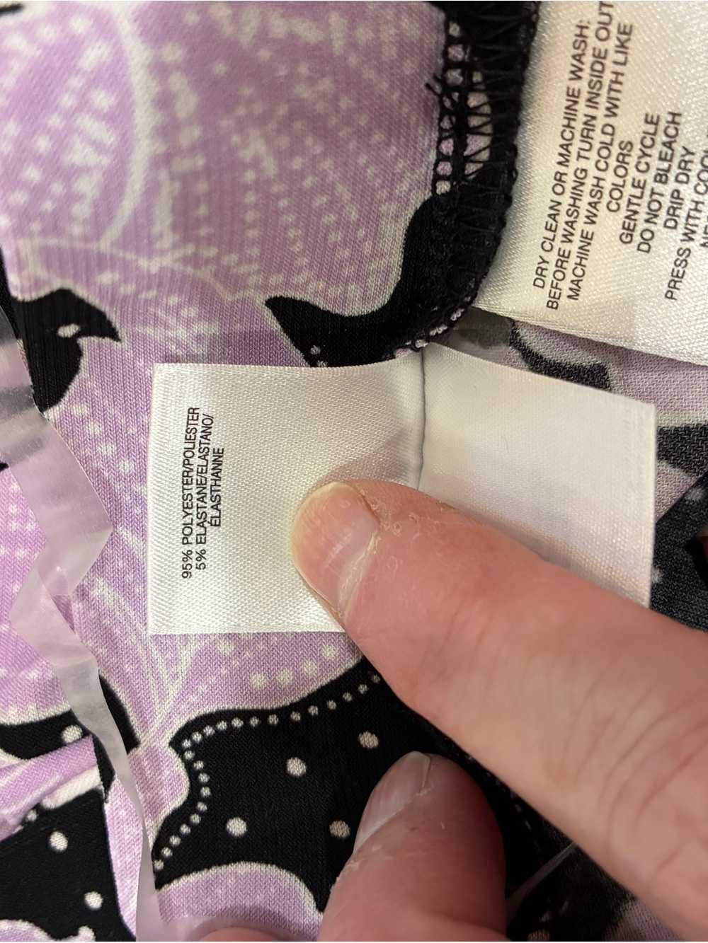 Evan Picone Black Label Floral Maxi Skirt — NWT — Size L - Picture 11 of 11